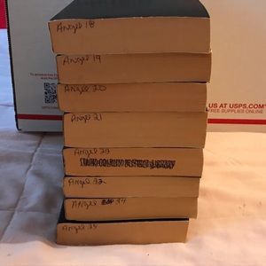 Lot of 8 Angel Buffy the Vampire Slayer vintage paperback novels book lot